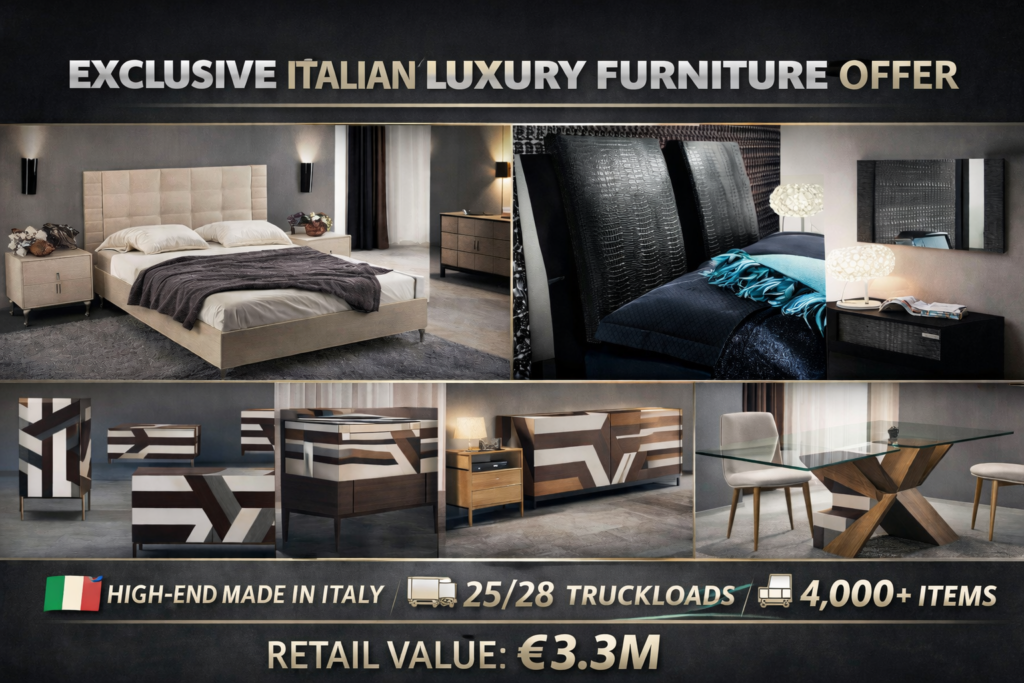 Italienische Luxusmöbel Sonderposten – Schlafzimmermöbel und Design Möbel aus Italien für Händler und Projekte
